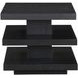 Canyon Black Square End Table