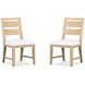 Somerset White Performance Fabric Side Chair Set of 2
