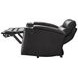 Axion Autumn Black Leather Zero Gravity Power Recliner with USB Charging