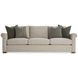 Keirnan Beige 96" Sofa with Pillow