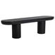 Rocca Black Outdoor Dining Bench
