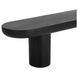 Rocca Black Outdoor Dining Bench