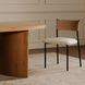 Foley White Performance Fabric Upholstered Dining Chair Set of 2