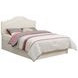 Edmond White Upholstered Queen Headboard