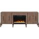 Tranquility Walnut 78" TV Stand with Fireplace