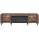Tranquility Walnut 94" TV Stand with Fireplace