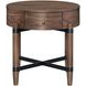 Tranquility Walnut Round Occassional Table Set