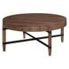 Tranquility Walnut Round Coffee Table