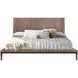 Tranquility Walnut Queen Platform Bed
