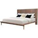 Tranquility Walnut Queen Platform Bed