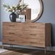 Tranquility Walnut 6 Drawer Dresser