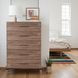 Tranquility Walnut 5 Drawer Chest