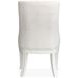 Crownfall White Upholstered Host Chair Set of 2