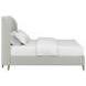 Dante Cloud Performance Fabric King Upholstered Wide Channel Panel Bed