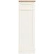 Crownfall Whisper White and Cerused Nutmeg 5 Drawer Chest