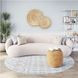 Tibet White Sofa