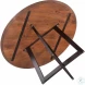 Mapai Walnut Round Dining Table