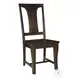 Toulon Vintage Brown Dining Chair Set Of 2