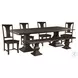 Toulon Vintage Brown 98" Dining Table