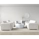 Rothko Uph Porcelain Upholstered Lounge Chair