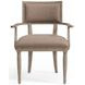 Reforma Brown Upholstered Arm Chair