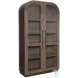 Modern Mood Dark Brown Display Cabinet