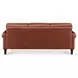 Soleil Brandy Leather 80" Sofa