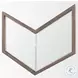 Chevren Medium Brown Mirror