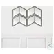 Chevren Medium Brown Mirror