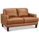 Ada Cognac Leather Living Room Set