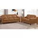 Isla Cognac Leather 60" Loveseat