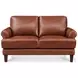 Soleil Brandy Leather Living Room Set