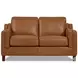 Isla Cognac Leather Living Room Set