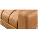 Baylor Cinnamon Leather 64" Loveseat