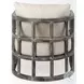 Skylar Cream Fabric Accent Chair
