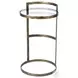 Reimer Gold Round Accent Table