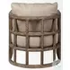Skylar Tan Fabric Accent Chair