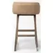 Monmouth Cream Beige Fabric Bar Stool