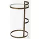 Reimer Gold Round Accent Table