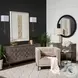 Reinhardt Glass Top And Gold Metal Round Side Table