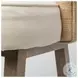 Monmouth Cream Beige Fabric Bar Stool