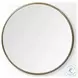 Piper Gold Large Round Wall Mirror