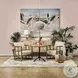 Skylar Tan Fabric Accent Chair
