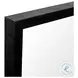 Bristol Black 26" x 32" Vanity Mirror