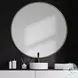 Piper Gold Large Round Wall Mirror