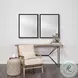 Bristol Black 26" x 32" Vanity Mirror