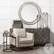 Reimer Gold Round Accent Table