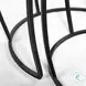 Clapp Brown Wood And Black Iron Nesting Table Set of 2