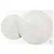 Bombola White Marble And Black Metal Large Accent Table