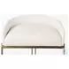 Hollyfield II Cream Upholstered Counter Height Stool